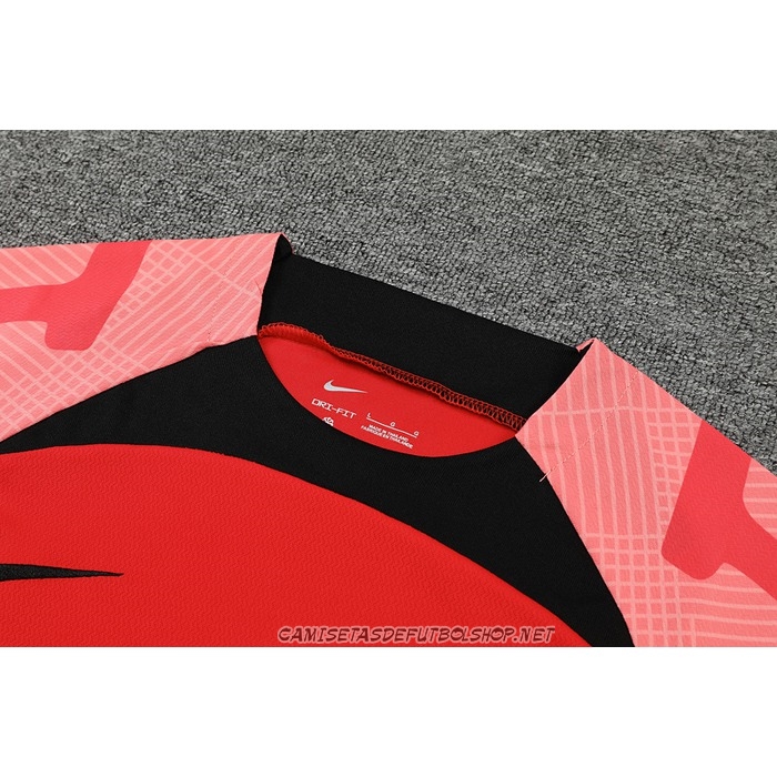 Chandal del Liverpool 22-23 Manga Corta Rojo - Pantalon Corto